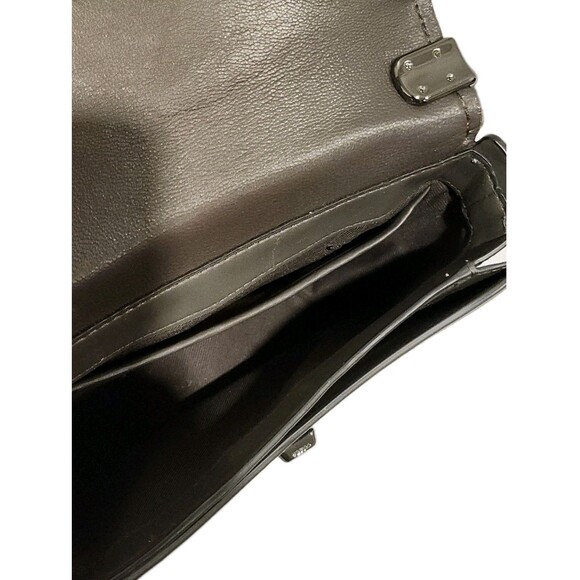 Coach Swagger Shoulder Bag 20 in Metallic Striped Mixed Snakeskin - Picture 14 of 16